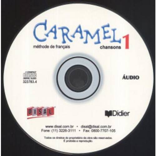 Caramel 1 - Cd Chansons (1) Nacional