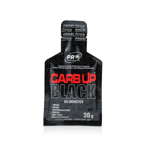 Carb Up Black 10x30g - Probiótica Carb Up Black 10x30g Guaraná com Açai - Probiótica