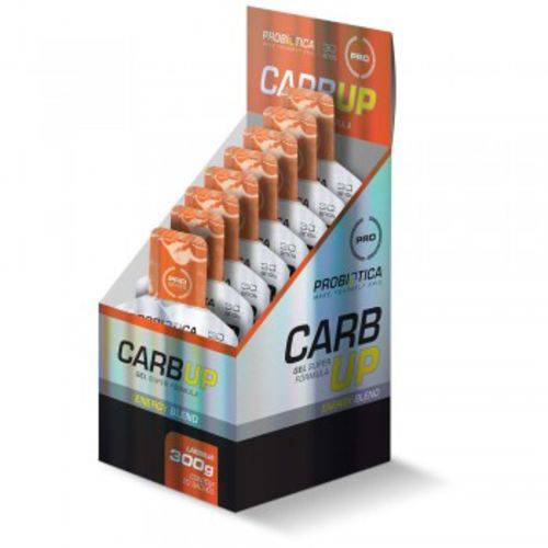 Carb Up Gel Black (Caixa C/ 10 Sachês) - Probiótica - Laranja