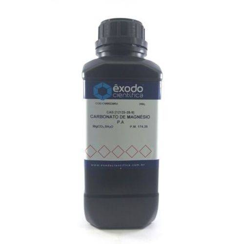 Carbonato de Magnesio 5h2o Pa 250g Exodo Cientifica