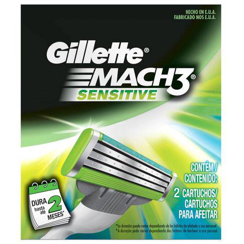 Carga Gillette Mach3 Sensitive