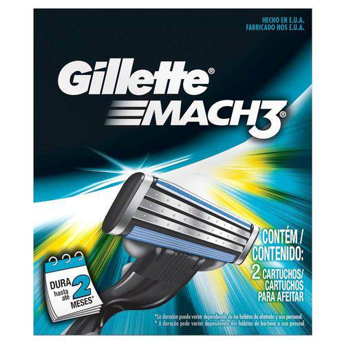 Carga Gillette Mach3 2 Unidades