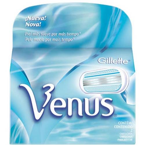Carga Venus Regular com 2un Gillette