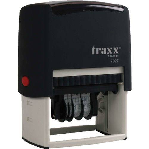 Carimbo Autoentintado Datador Traxx Printer 64x40mm. Carbrink Unidade