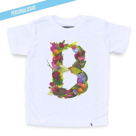 Carmen Alphabet Personalizada - Camiseta Clássica Infantil