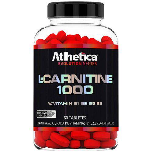 Carnitina Atlhetica L-Carnitine 1000 - 60 Tabletes Único