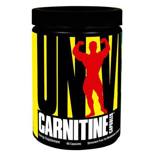 Carnitine Capsules (60 Caps) - Universal Nutrition