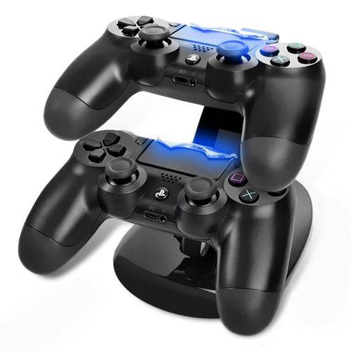 Carregador Controle PS4 Suporte Dock Vertical Playstation 4 + Cabo USB - Oivo