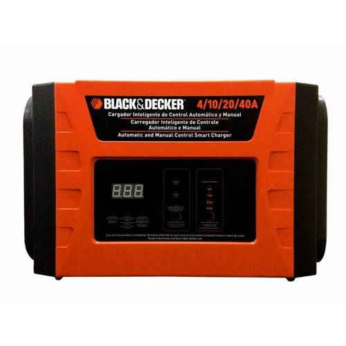 Carregador de Bateria Automático 40a Black & Decker Bc40