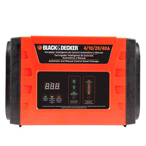 Carregador de Bateria Inteligente Black & Decker