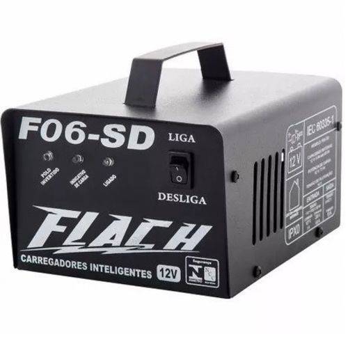 Carregador de Bateria Inteligente F06-sd Flach