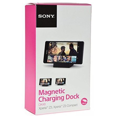 Carregador Magnético - Dock - Sony DK48 para Sony Xperia Z3 e Sony Xperia Z3 Compact