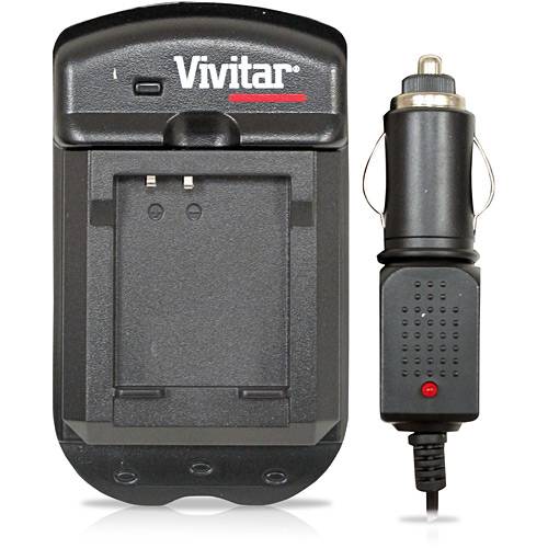 Carregador P/ Baterias de Câmeras Fotográficas Panasonic - Bivolt/Veicular - Vivitar