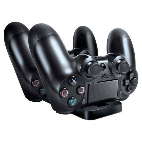 Carregador PS4 Dream Gear Dual Power Dock para Controle de PS4