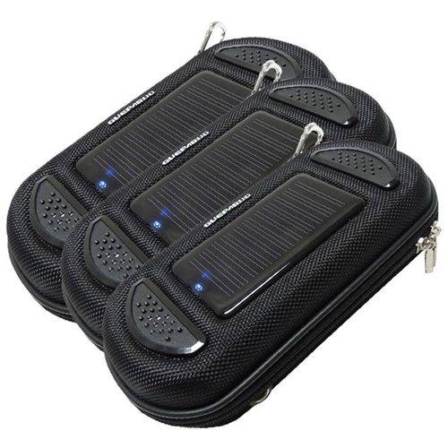 Carregador Solar Guepardo Speaker (kit com 3 Carregadores)