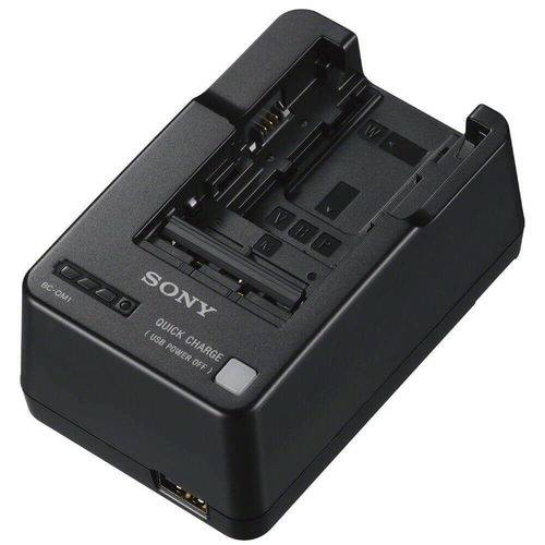 Carregador Sony BC-QM1 para Bateria Sony Séries H, P, V, M, W