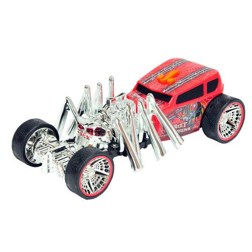 Carrinho com Sons - Hot Wheels - Road Rippers - Extreme Action - Streer Creeper - Dtc