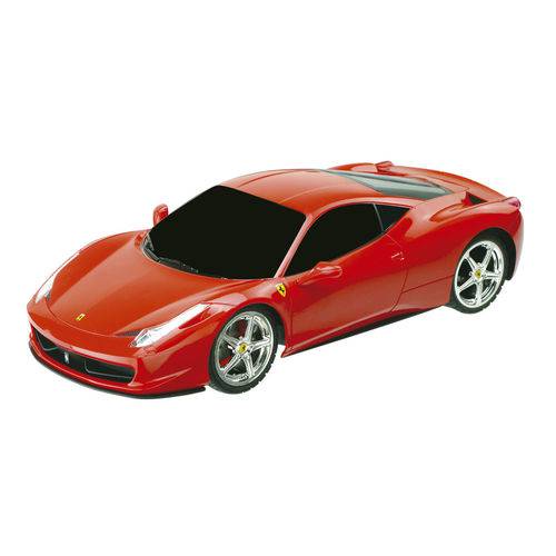 Carrinho Controle Remoto 1:18 Ferrari 458 Italia Multikids - Br441
