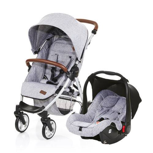 Carrinho de Bebê ABC Design Travel System Avito + Bebê Conforto Graphite Grey