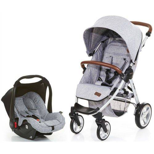 Carrinho de Bebê Avito Graphite Gray + Bebê Conforto - ABC Design