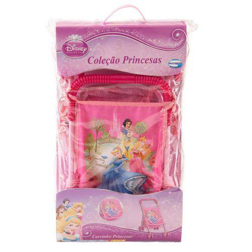 Carrinho de Boneca Princesas Disney - Multibrink 6045