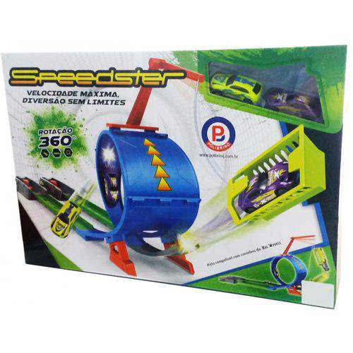 Carrinho de Brinquedo Speedster Pista Desafio Car011