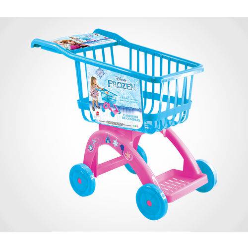Carrinho de Compras Supermercado Frozen Líder Brinquedo
