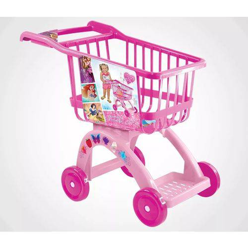 Carrinho de Compras Supermercado Princesas Líder Brinquedo
