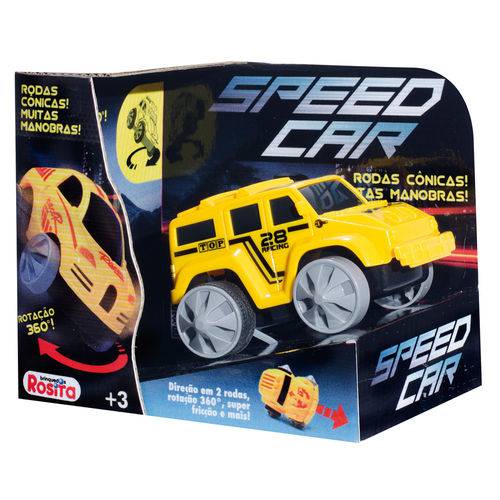 Carrinho de Fricção - Speed Car - Speed Jeep - Rosita