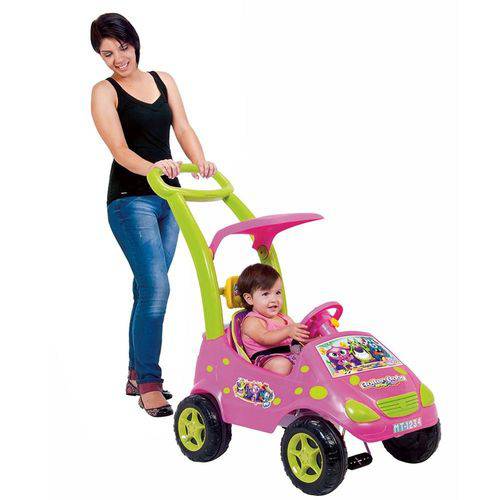 Carrinho de Passeio Roller Baby Versátil 1039 Rosa Magic Toys