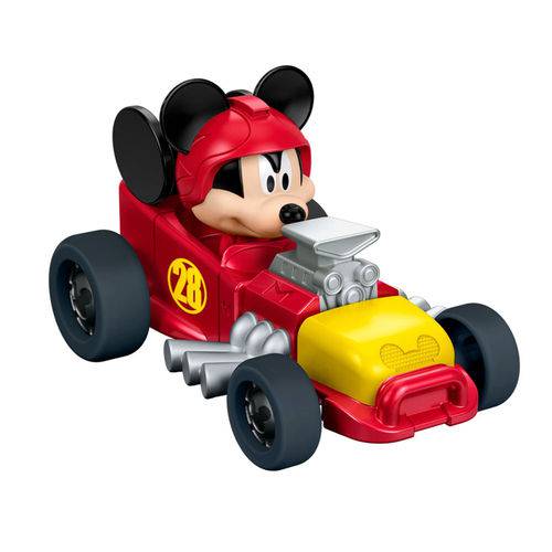 Carrinho de Roda Livre - Disney - Mickey Aventura Sobre Rodas - Mickey Hot Rod - Fisher-price