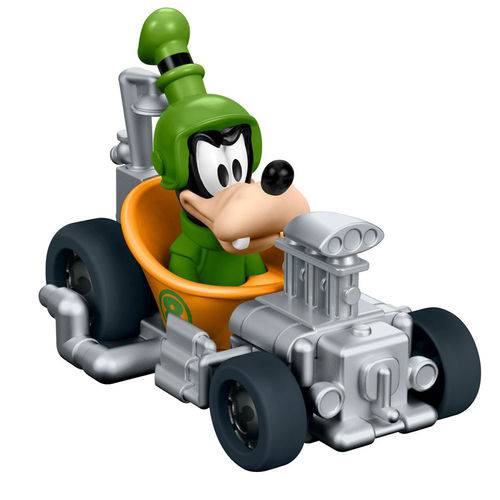 Carrinho de Roda Livre - Disney - Mickey Aventura Sobre Rodas - Pateta Turbo Tubster - Fisher-price
