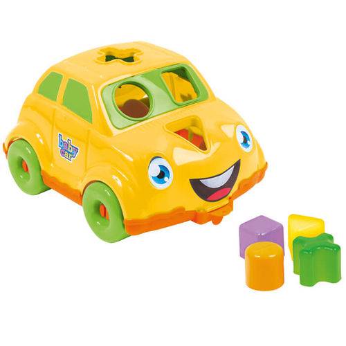 Carrinho Didatico Amarelo Bs Toys