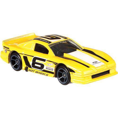Carrinho Hot Wheels Mustang Racing - Ford Mustang Cobra - Amarelo Mattel