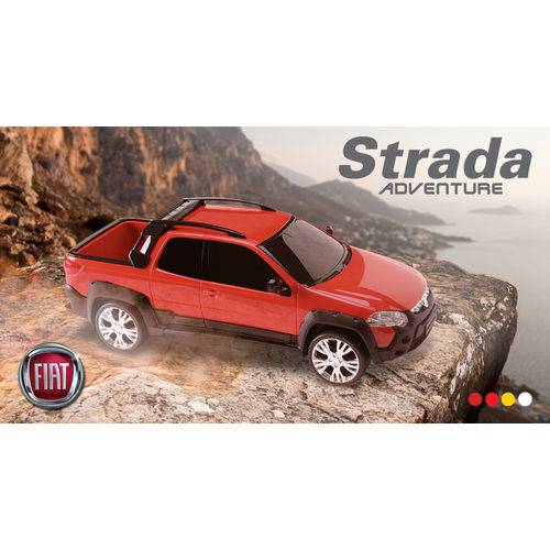 Carrinho Pick-up Fiat Strada Adventure - Roma Brinquedos