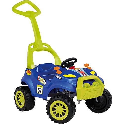 Carrinho Smart Passeio e Pedal Azul - Brinquedos Bandeirante