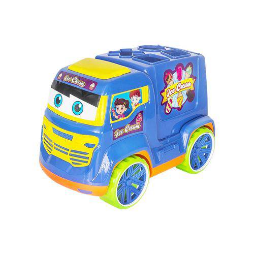 Carrinho Truck Didático Baby Infantil - Bs Toys