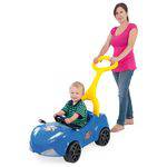 Carrinho Xtreme Infantil Azul com Empurrador e Pedal - Xalingo
