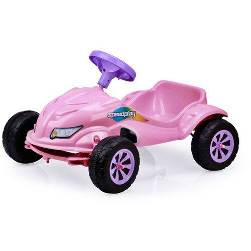 Carro a Pedal Speed Play Rosa Homeplay