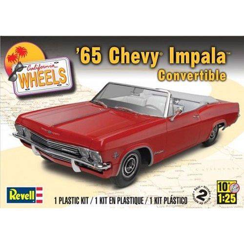 Carro Chevy Impala Conversivel 1965 - Revell Americana