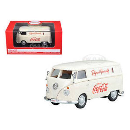 Carro Coca Cola Cargo Van 1962 Escala 1-43 - Cream
