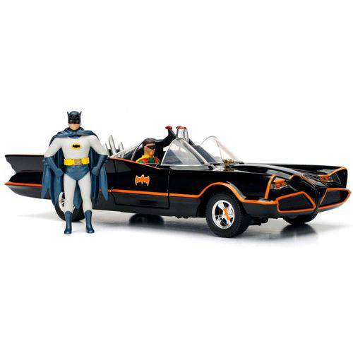 Carro Colecionável Metals Die Cast - Batmobile Clássico TV - Batman & Robin