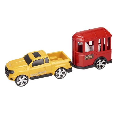 Carro com Cavalo 0503 Orange Toys Amarelo Amarelo