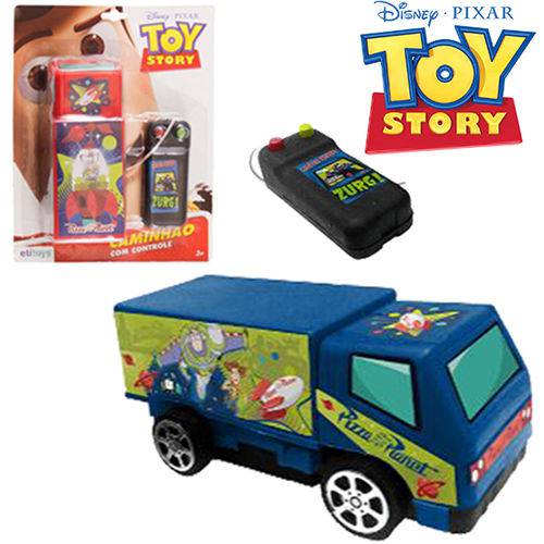 Carro com Controle Remoto com Fio a Pilha Toy Story