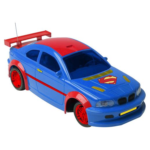 Carro Controle Remoto 3 Funções Liga da Justiça Superman - Candide