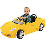 Carro Elétrico Infantil Roadster Amarelo 6V - Xalingo