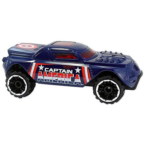 Carro Hot Wheels - Captain America America Rd-08 Djk75