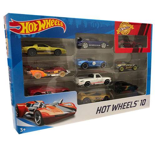 Carro Hot Wheels - Kit 10in1