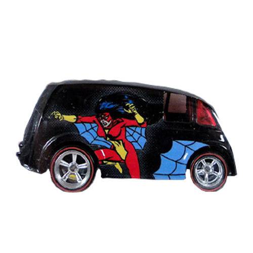 Carro Hot Wheels - Marvel Spider-woman Quick D-livery Dlb45