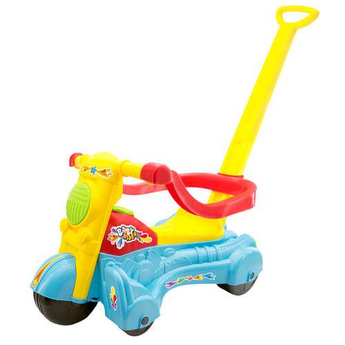 Moto Andador Baby Azul 262e - Bs Toys